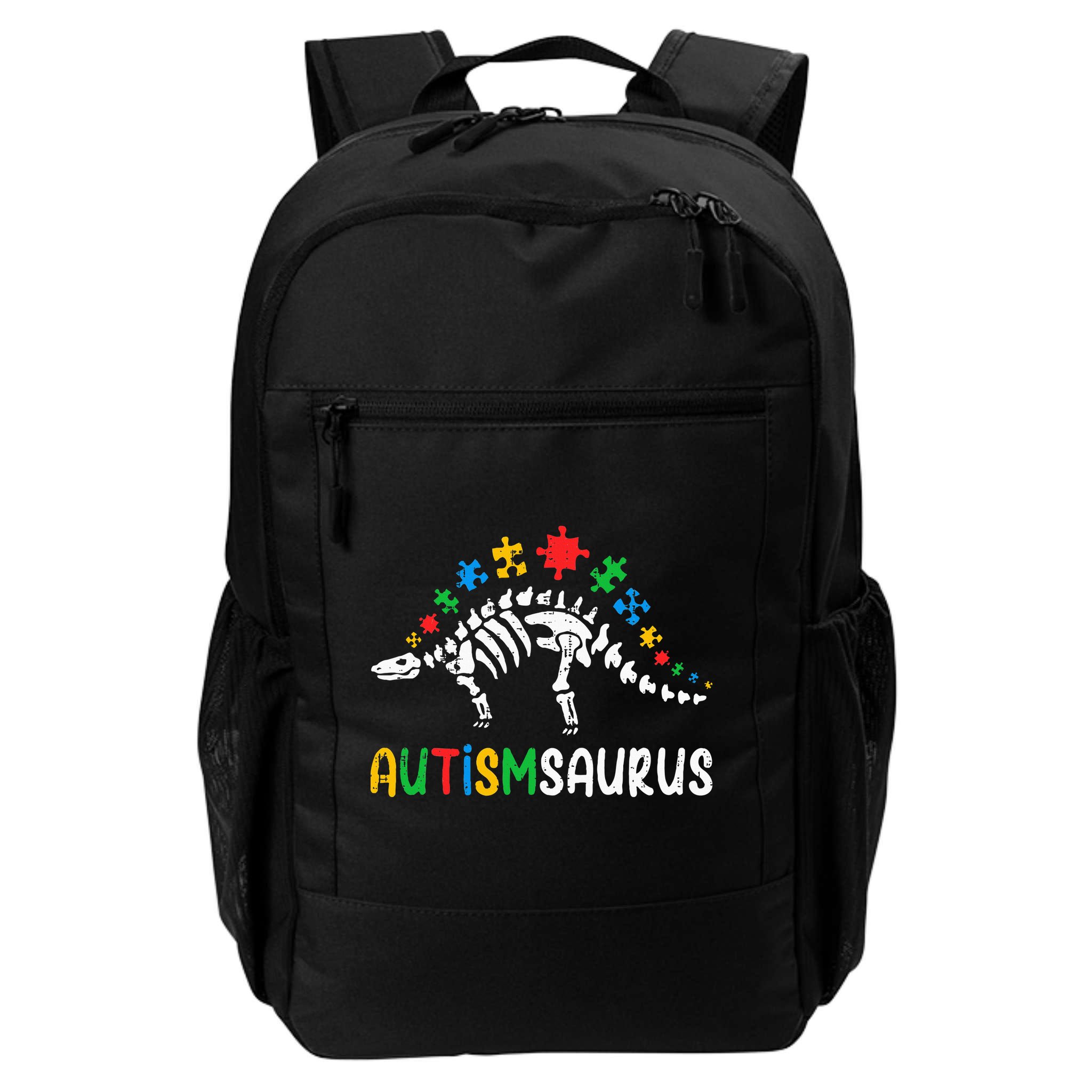 Autismsaurus Dinosaur Autism Awareness Backpack