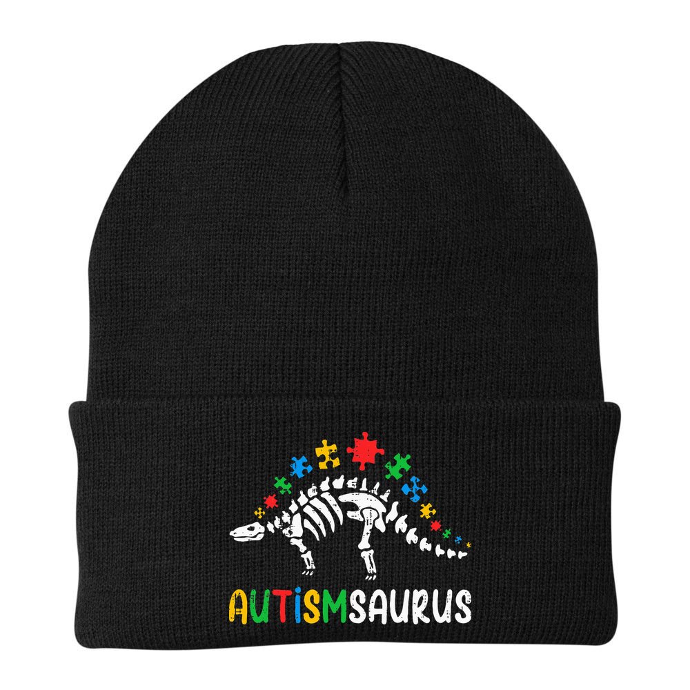 Autismsaurus Dinosaur Autism Awareness Beanie