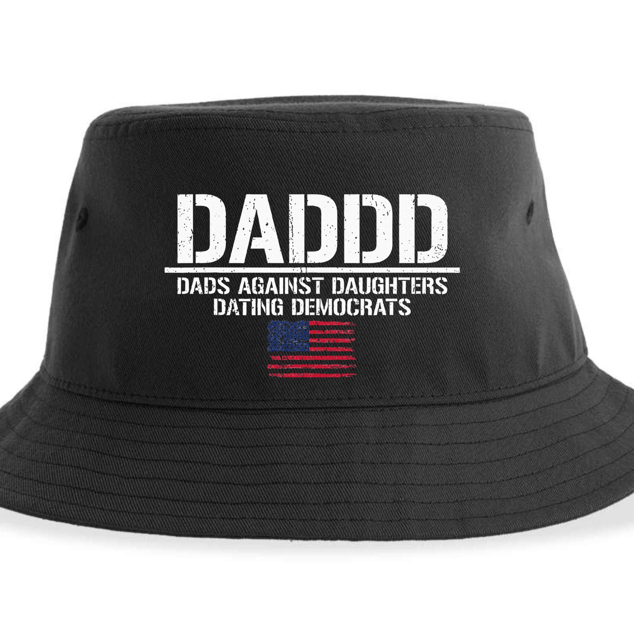 Addd Dads Against Daughters Dating Democrats Sustainable Bucket Hat
