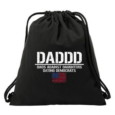 Addd Dads Against Daughters Dating Democrats Drawstring Bag