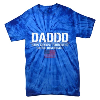 Addd Dads Against Daughters Dating Democrats Tie-Dye T-Shirt