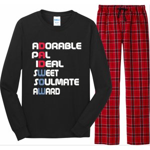 Adorable Dad And Sweet Dad For Fathers Day Cute Gift Long Sleeve Pajama Set