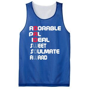 Adorable Dad And Sweet Dad For Fathers Day Cute Gift Mesh Reversible Basketball Jersey Tank