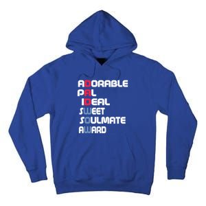 Adorable Dad And Sweet Dad For Fathers Day Cute Gift Tall Hoodie