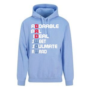 Adorable Dad And Sweet Dad For Fathers Day Cute Gift Unisex Surf Hoodie