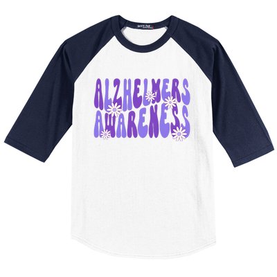 AlzheimerS Disease Awareness Baseball Sleeve Shirt