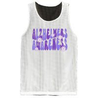 AlzheimerS Disease Awareness Mesh Reversible Basketball Jersey Tank