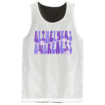 AlzheimerS Disease Awareness Mesh Reversible Basketball Jersey Tank