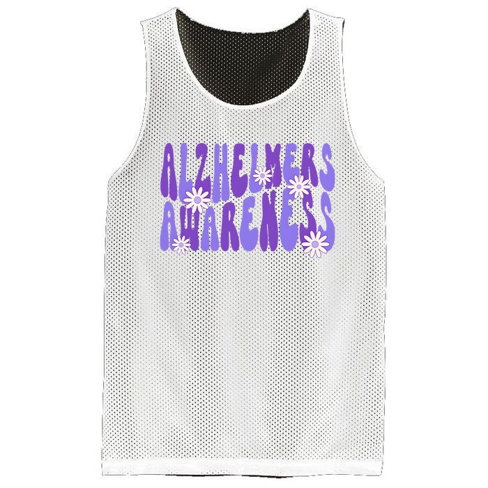 AlzheimerS Disease Awareness Mesh Reversible Basketball Jersey Tank