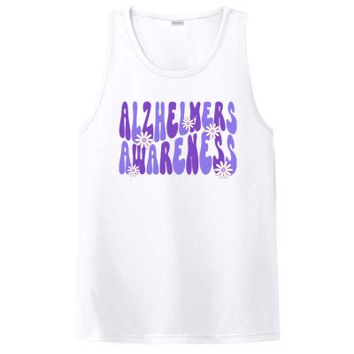 AlzheimerS Disease Awareness PosiCharge Competitor Tank