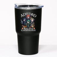 Adhd Dnd Adventurers Roll For Concentration Tumbler