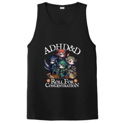 Adhd Dnd Adventurers Roll For Concentration PosiCharge Competitor Tank