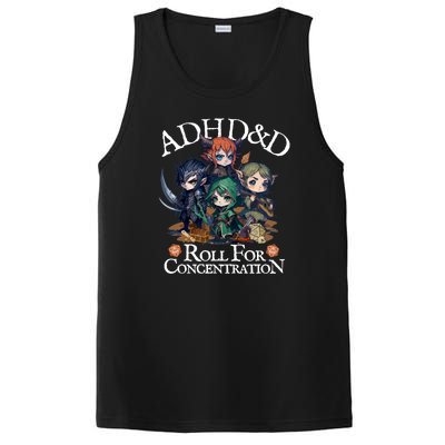 Adhd Dnd Adventurers Roll For Concentration PosiCharge Competitor Tank