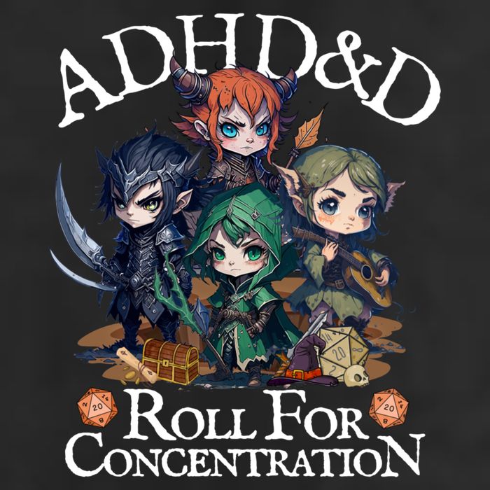 Adhd Dnd Adventurers Roll For Concentration Hat