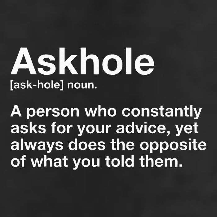 Askhole Definition Adult 11oz C Handle Ceramic Mug