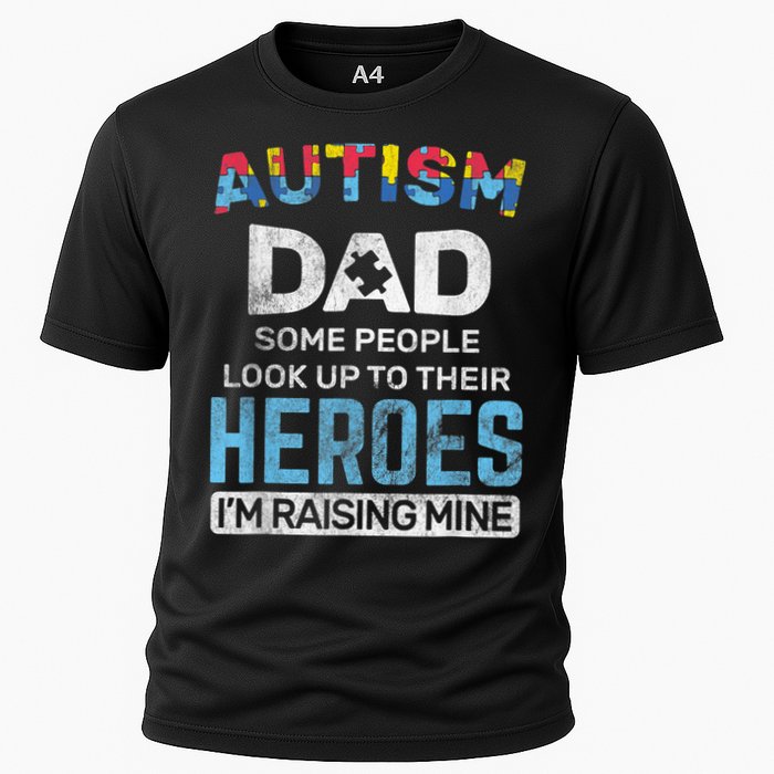 Autism Dad Autism Awareness Autistic Spectrum ASD Cooling Performance Crew T-Shirt
