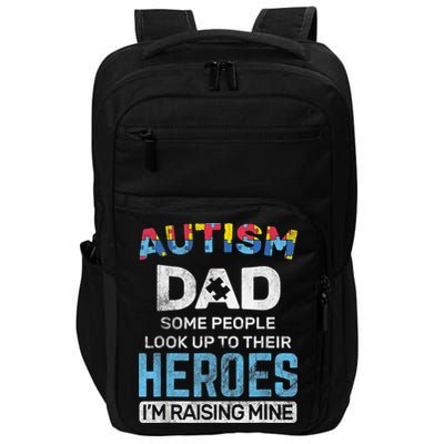 Autism Dad Autism Awareness Autistic Spectrum ASD Impact Tech Backpack