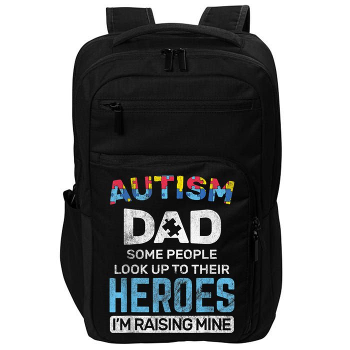 Autism Dad Autism Awareness Autistic Spectrum ASD Impact Tech Backpack