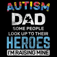 Autism Dad Autism Awareness Autistic Spectrum ASD Impact Tech Backpack