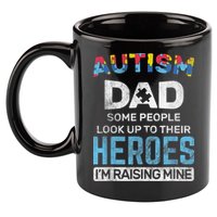Autism Dad Autism Awareness Autistic Spectrum ASD 11oz C Handle Ceramic Mug