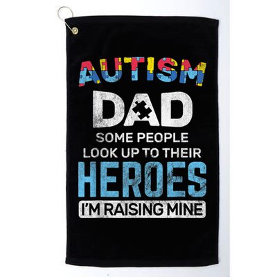 Autism Dad Autism Awareness Autistic Spectrum ASD Golf Towel
