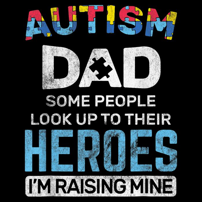 Autism Dad Autism Awareness Autistic Spectrum ASD Wool Snapback Cap
