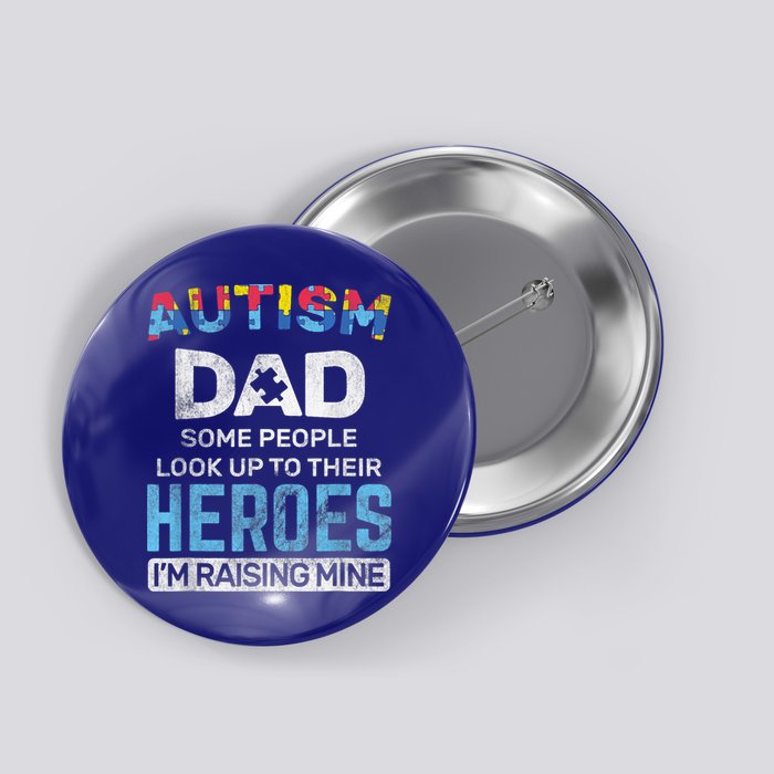 Autism Dad Autism Awareness Autistic Spectrum ASD Button