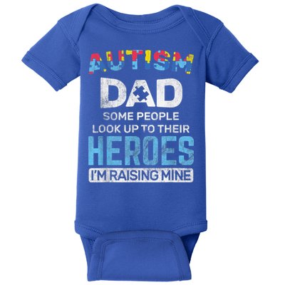 Autism Dad Autism Awareness Autistic Spectrum ASD Baby Bodysuit