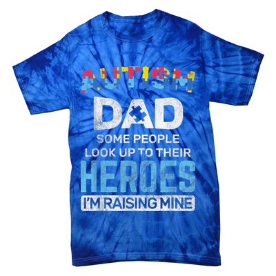 Autism Dad Autism Awareness Autistic Spectrum ASD Tie-Dye T-Shirt