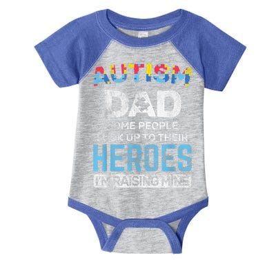 Autism Dad Autism Awareness Autistic Spectrum ASD Infant Baby Jersey Bodysuit