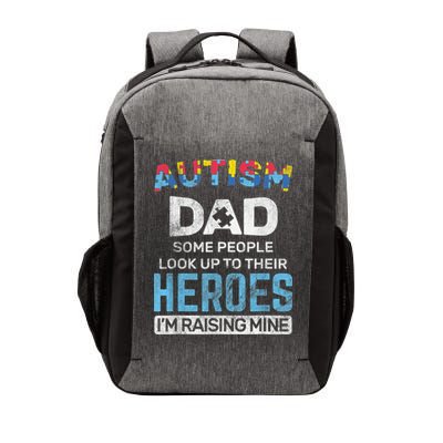 Autism Dad Autism Awareness Autistic Spectrum ASD Vector Backpack