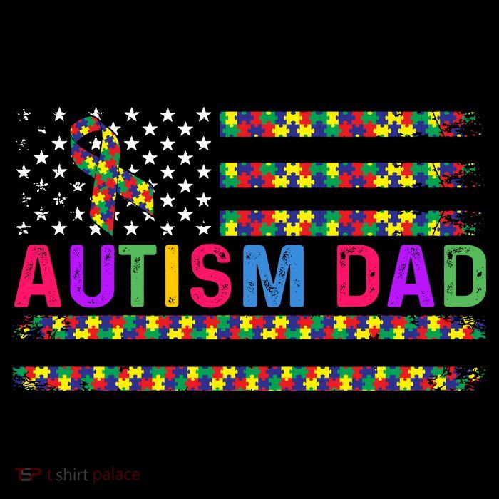 Autism Dad Autistic Child Father's Day Slogan Sustainable Bucket Hat
