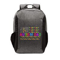 Autism Dad Autistic Child Father's Day Slogan Vector Backpack