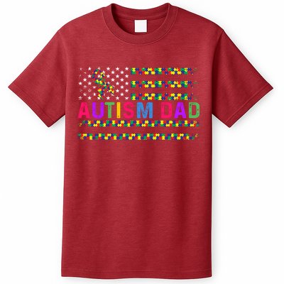 Autism Dad Autistic Child Father's Day Slogan T-Shirt
