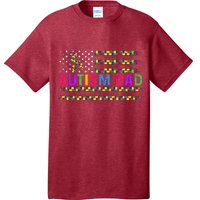 Autism Dad Autistic Child Father's Day Slogan T-Shirt