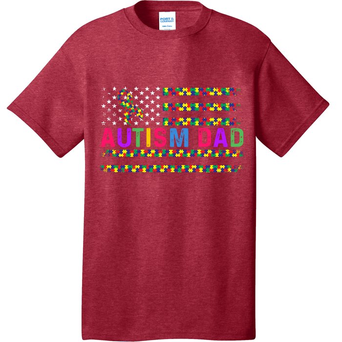 Autism Dad Autistic Child Father's Day Slogan T-Shirt