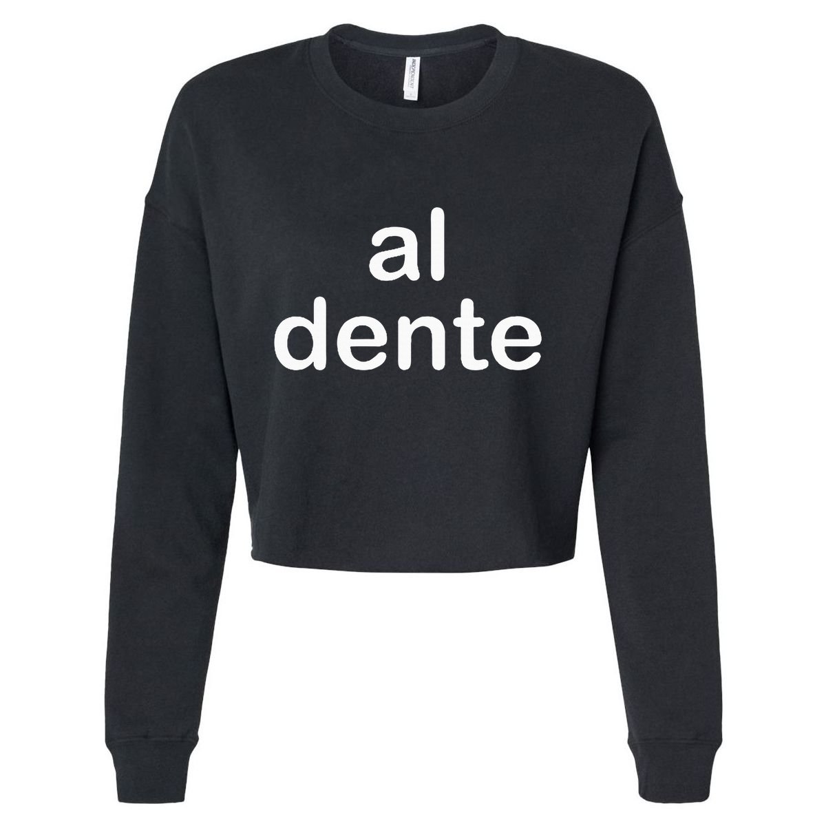 Al Dente Cropped Pullover Crew
