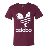 Adobo Distressed V-Neck T-Shirt