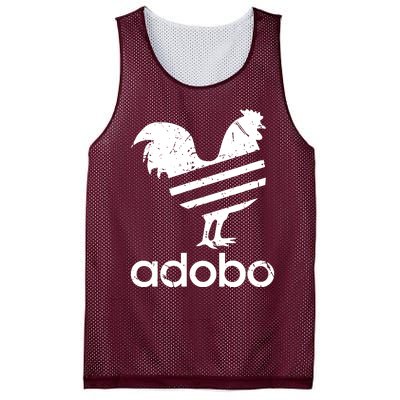 Adobo Distressed Mesh Reversible Basketball Jersey Tank