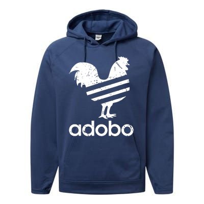 Adobo Distressed Performance Fleece Hoodie