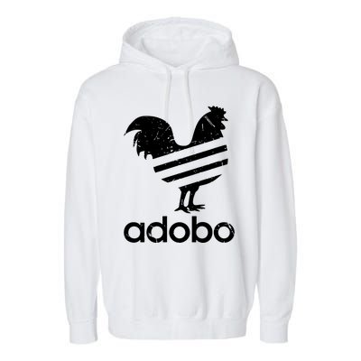 Adobo Distressed Garment-Dyed Fleece Hoodie