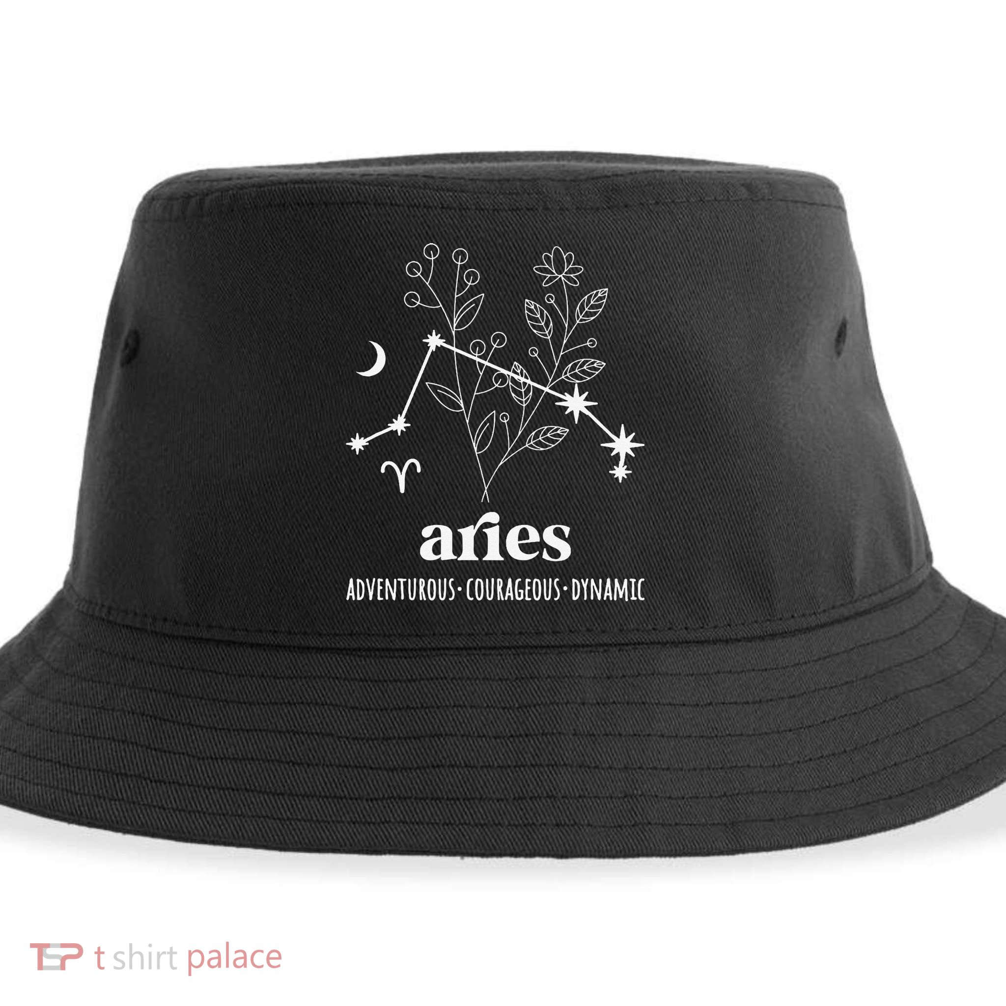 Aries Definition Aries Zodiac Sign Aries Birthday Sustainable Bucket Hat