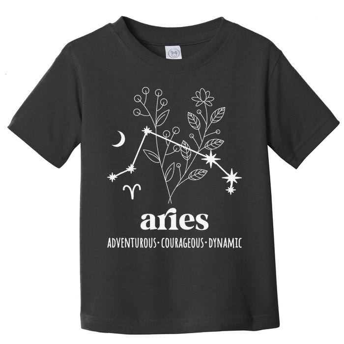 Aries Definition Aries Zodiac Sign Aries Birthday Toddler T-Shirt