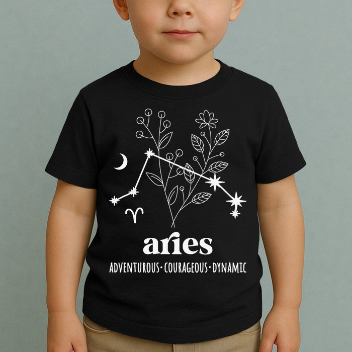 Aries Definition Aries Zodiac Sign Aries Birthday Toddler T-Shirt
