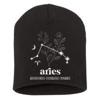 Aries Definition Aries Zodiac Sign Aries Birthday Short Acrylic Beanie