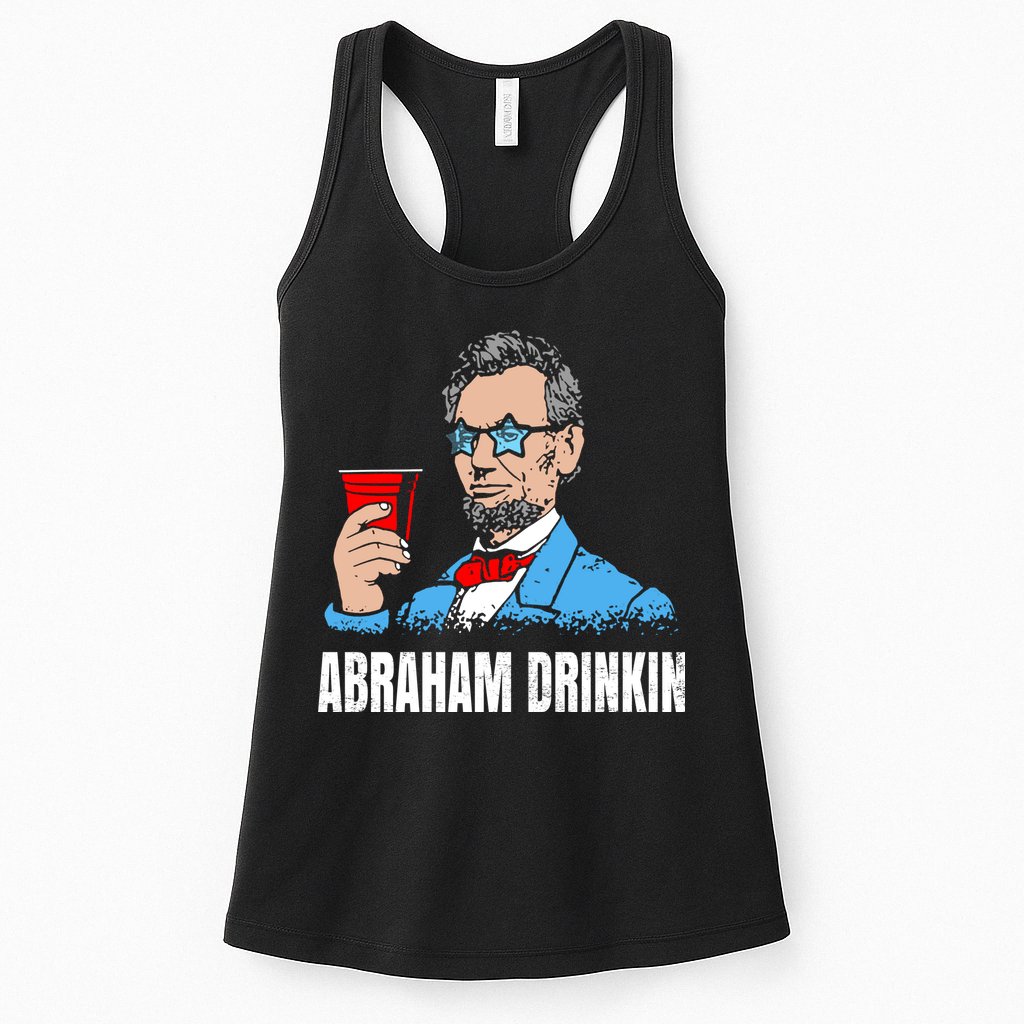 Abraham Drinkin Womens Tank Top