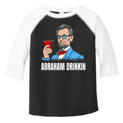 Abraham Drinkin Toddler Fine Jersey T-Shirt
