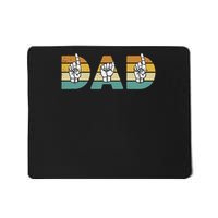 Asl Dad American Sign Language Deaf Awareness Support Mousepad