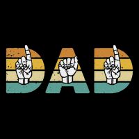 Asl Dad American Sign Language Deaf Awareness Support Mousepad