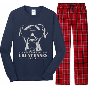 All Dogs Are Cool Great Danes Long Sleeve Pajama Set